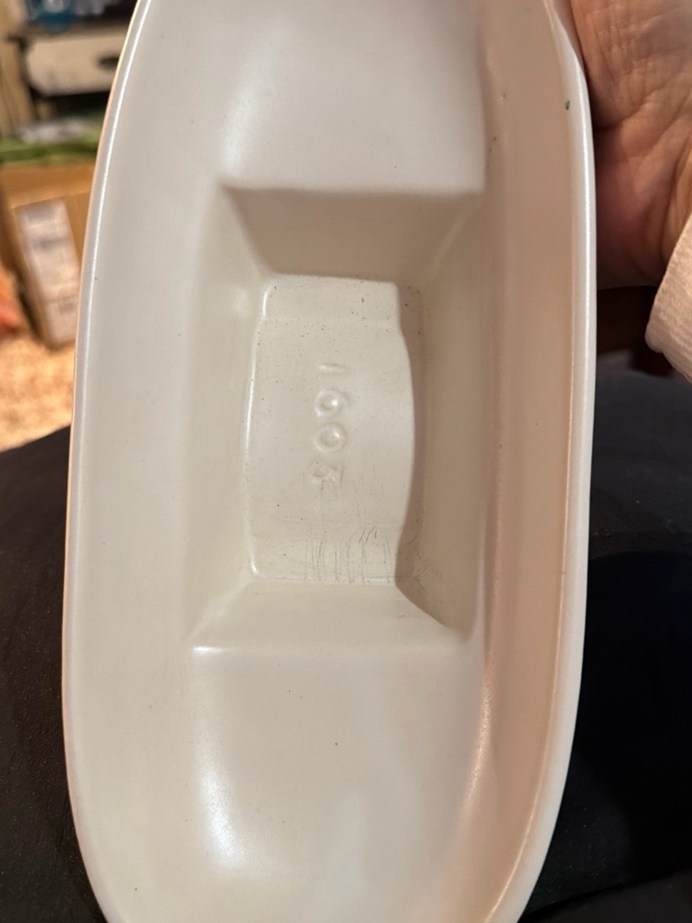 Mccoy Cream Ceramic Dish